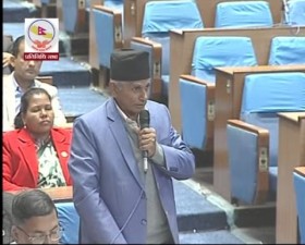 कुलिङ पिरियड हटाउने खेलमा निजामति विधेयक होल्ड गरिएको भन्दै विपक्षी दलद्वारा सदनमा विरोध